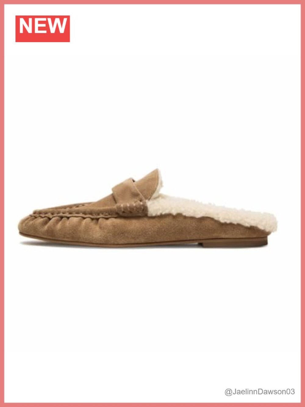 Women's Cozy Faux Fur Lined Suede Mules Backless Slip-On Loafers